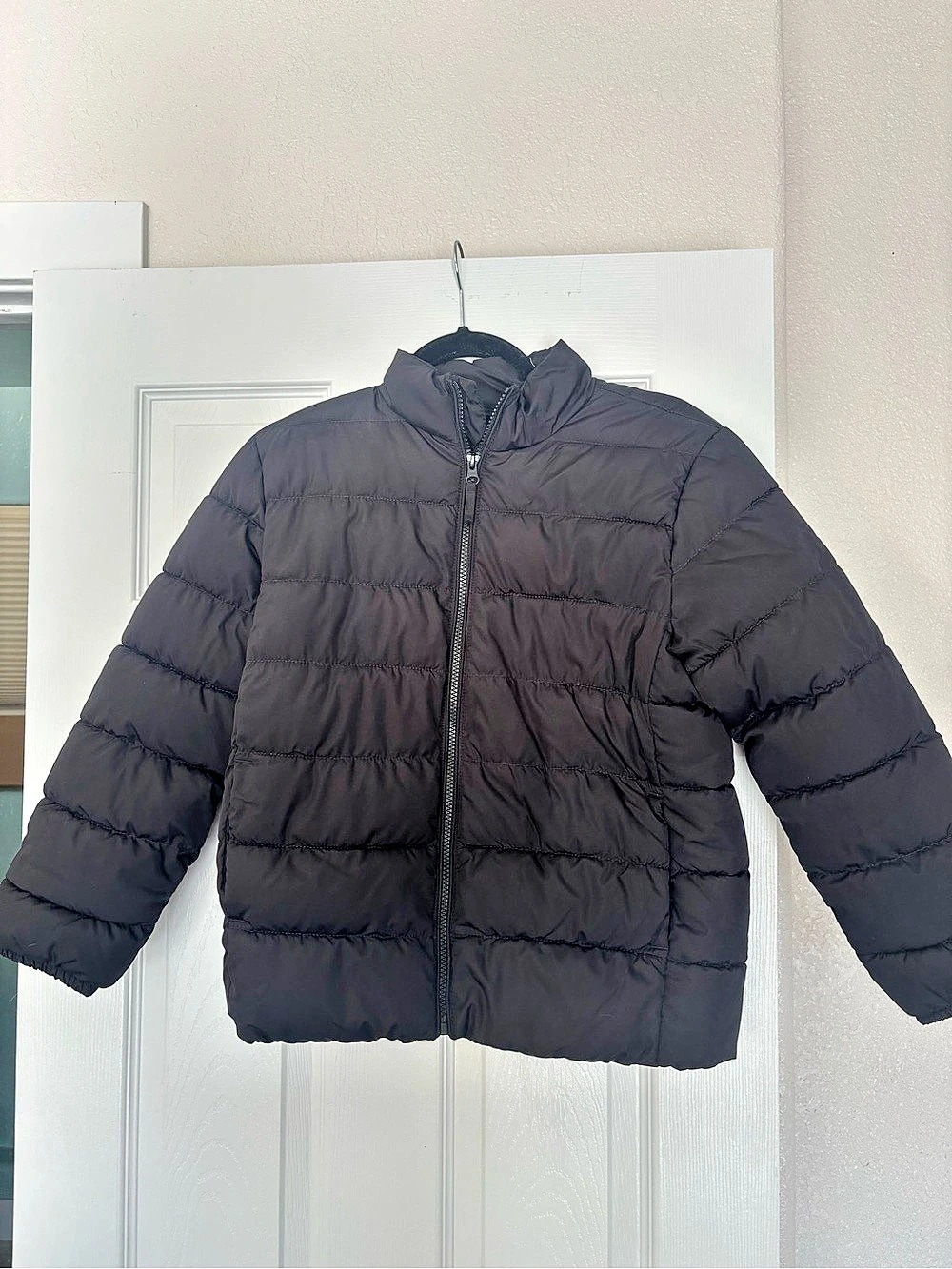 The Children's Place Boys Long Sleeve Puffer Jacket Boys Puffer Jacket Black